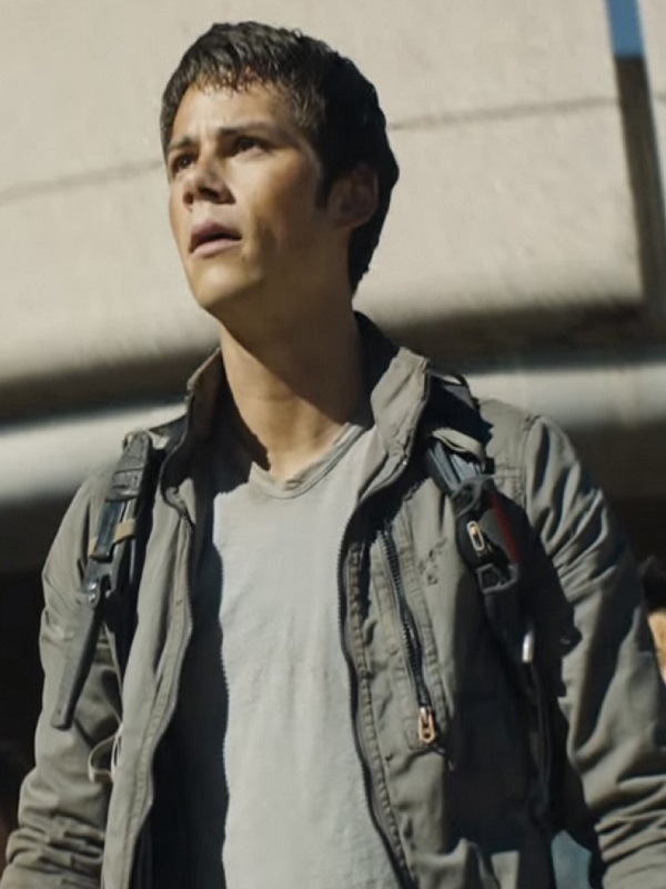 Khaki Jacket worn by Thomas (Dylan O'Brien) as seen in Maze Runner