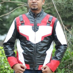 Movie Avengers Endgame Captain America Quantum Costume Jacket