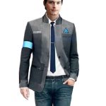 Detroit Become Human Connor Cosplay Costume RK800 Agent Suit