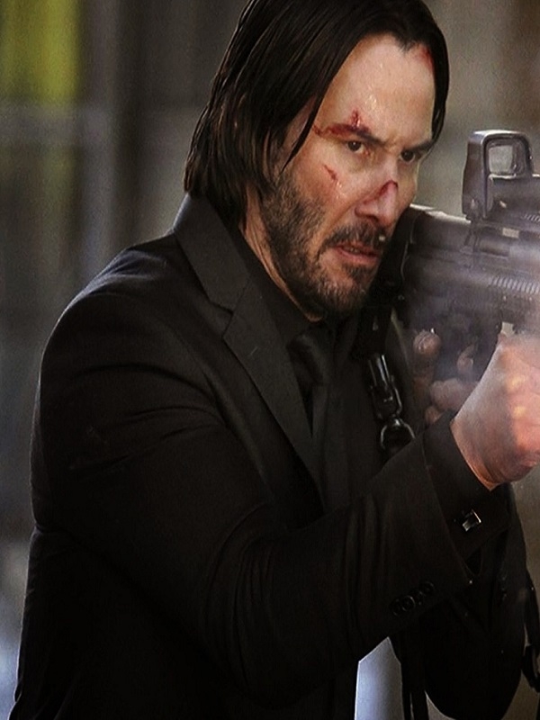 Keanu Reeves John Wick Grey Suit for Sale - Hleatherjackets