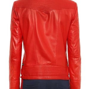 Justin Bieber Red Jacket