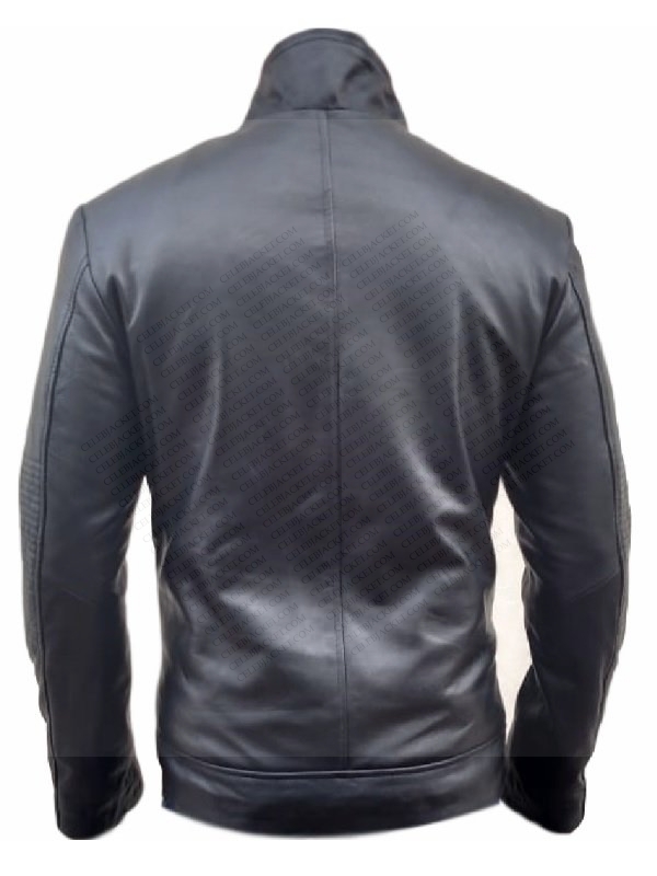 Louis Vuitton Grey Leather Jacket - Jacketpop