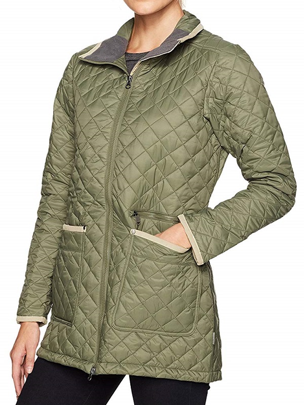 women fall jacket with hood