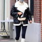 Irina Shayk NYC Shearling B3 Bomber Jacket