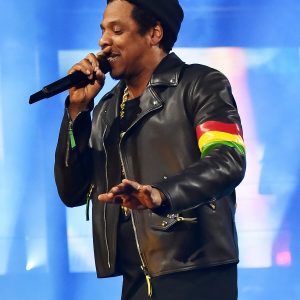 American rapper Jay-Z Leather Jacket