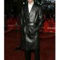 American Actor William Bradley Pitt Black Leather Coat