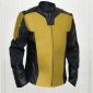 Actor Corey Stoll Ant-Man Yellow Black Biker Leather Jacket