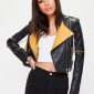 Women Wear A Monaco Motocross Biker Jacket