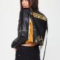 Stylish Women Wear A Monaco Motocross Biker Jacket