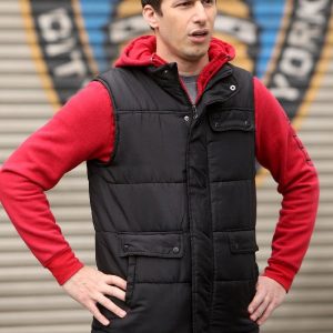 Andy Samberg Wearing Black Vest In Brooklyn Nine-Nine