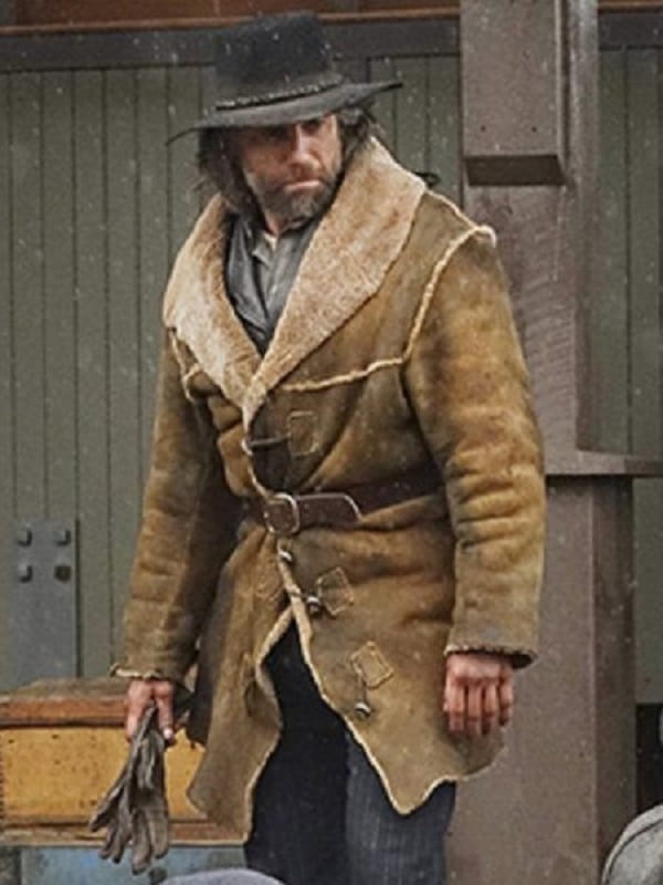 Anson Mount Hell on Wheels Cullen Bohannon Suede Leather Coat