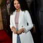 TV Series Locke & Key Event Kendall Keith Wearing Stylish White Coat