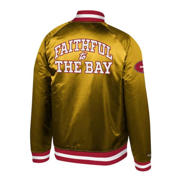 Mens Kyle Shanahan 49ers Bomber Green Jacket