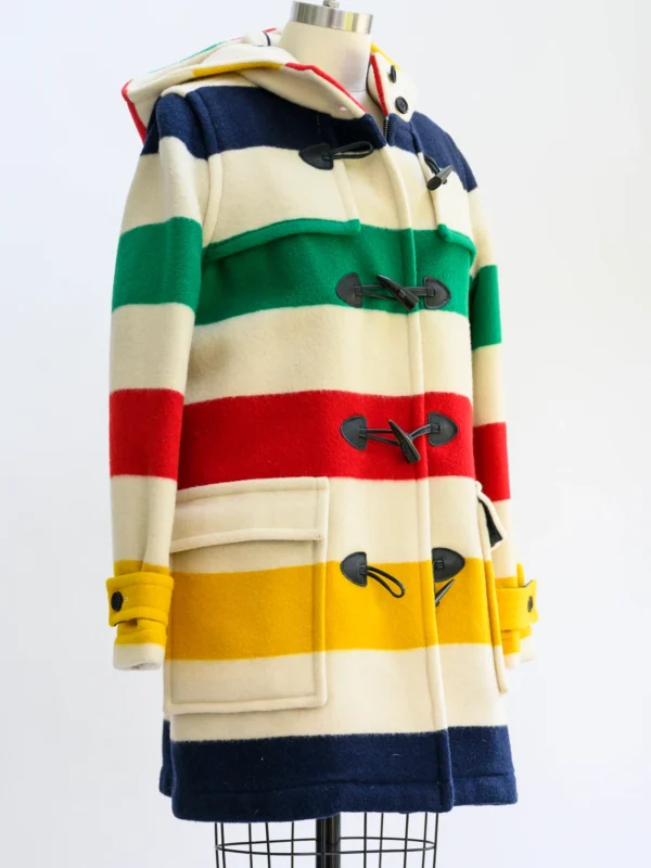 Vintage Ladies Hudson s Bay Blanket Coat