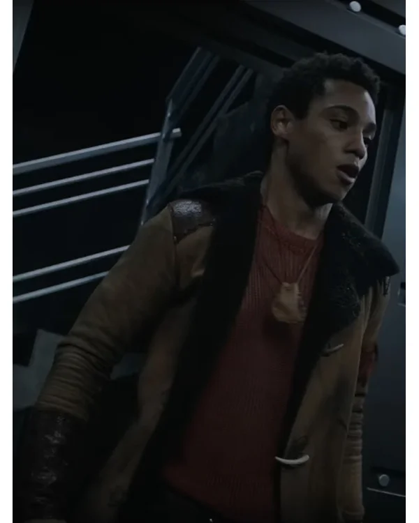 Uglies 2024 Keith Powers Brown Leather Jacket