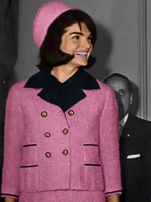 Jackie Kennedy Wool Pink Suit