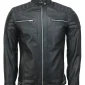 Top G Andrew Tate Black Leather Biker Jacket