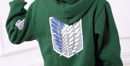 Attack on Titan Shingeki Kyojin Hoodie